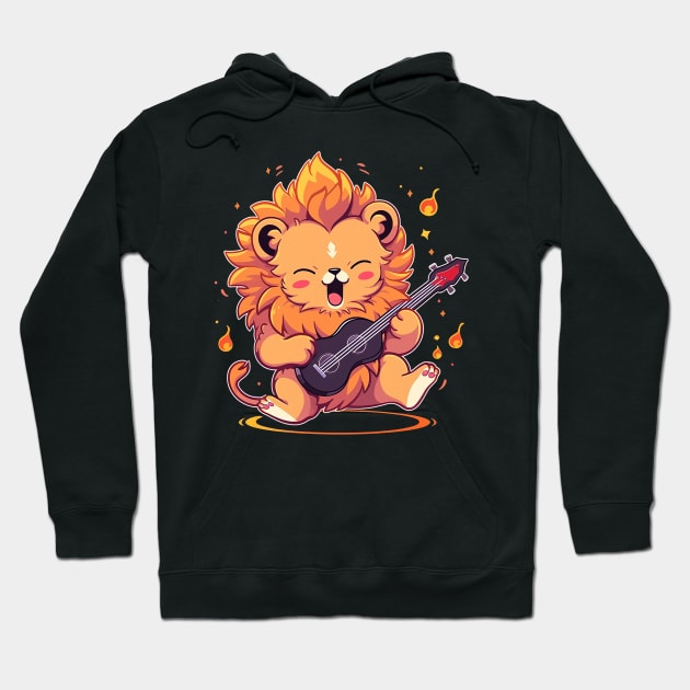 cute lion Hoodie by piratesnow